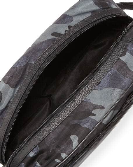 prada camo print nylon toiletry dopp kit bag|prada toiletry bag products for sale .